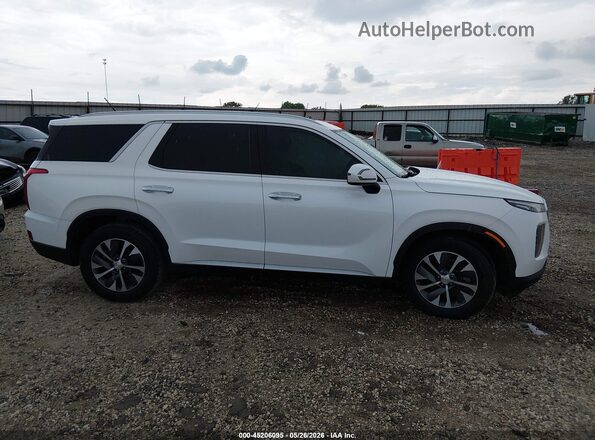 KM8R24HE2LU119928 2020 HYUNDAI PALISADE White Vista interior trasera