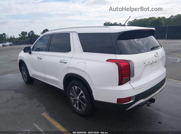 KM8R24HE6LU124503 2020 HYUNDAI PALISADE White Հետևի ձախ