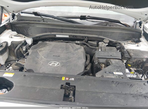 KM8R24HE6LU124503 2020 HYUNDAI PALISADE White Հետևի տեսք