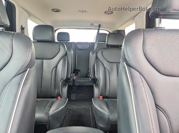 KM8R2DGE1SU874598 2025 HYUNDAI PALISADE Silver Widok tylnych siedzeń