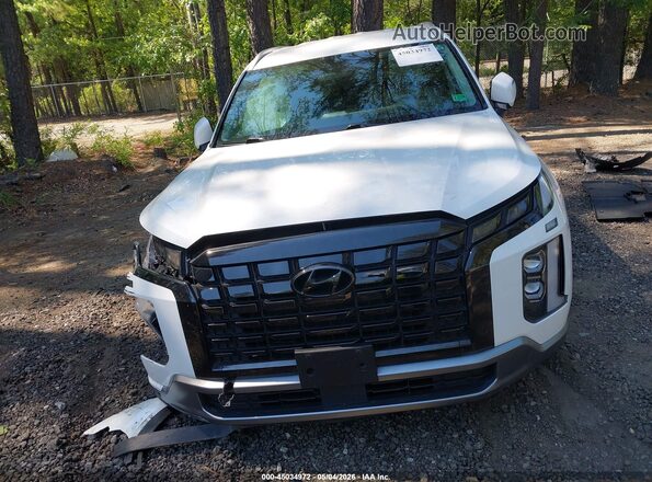 KM8R2DGE2RU674713 2024 HYUNDAI PALISADE White ხელსაწყოთა პანელის ხედი