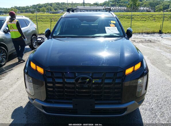 KM8R2DGE6PU617105 2023 HYUNDAI PALISADE Black Rear interior view
