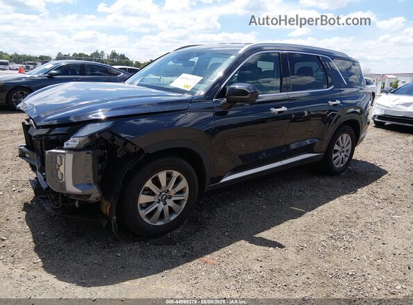 KM8R2DGEXPU513233 2023 HYUNDAI PALISADE Black წინა მარცხენა ხედი სამი მეოთხედიდან