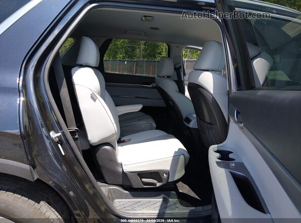 KM8R2DGEXPU513233 2023 HYUNDAI PALISADE Black VIN კოდის სტიკერის ხედი