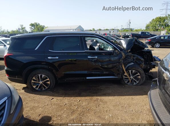 KM8R2DHE9MU280181 2021 HYUNDAI PALISADE Black უკანა სალონის ხედი
