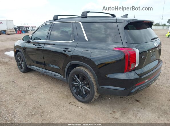 KM8R34GE4RU699738 2024 HYUNDAI PALISADE Black Հետևի ձախ