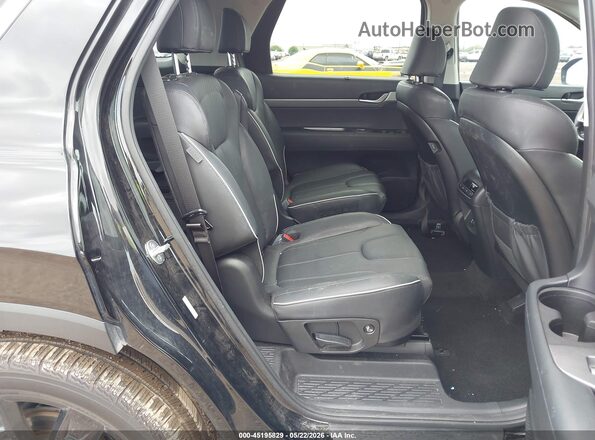 KM8R34GE4RU699738 2024 HYUNDAI PALISADE Black VIN կոդի պիտակի տեսք