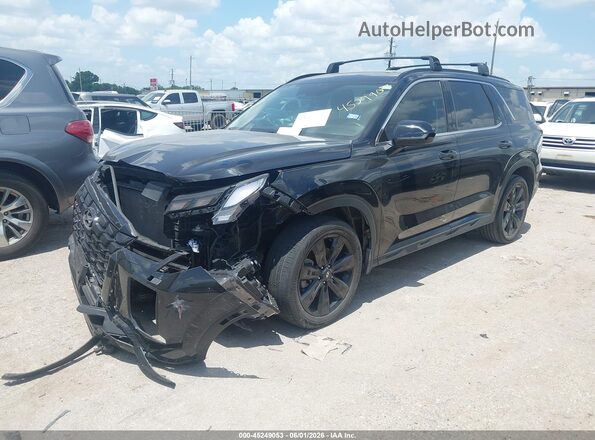 KM8R34GE8RU776899 2024 HYUNDAI PALISADE Black Առջևի ձախ երեք քառորդ տեսարան