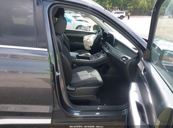 KM8R34HE6LU093685 2020 HYUNDAI PALISADE Gray Вид салону спереду