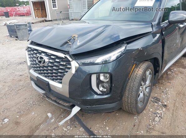 KM8R34HE6LU093685 2020 HYUNDAI PALISADE Gray Вид спереду