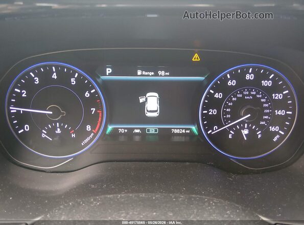KM8R34HE6LU163055 2020 HYUNDAI PALISADE Gray Vista de los asientos traseros