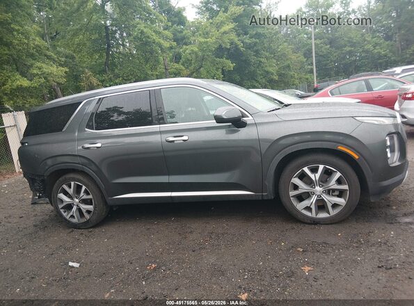 KM8R34HE6LU163055 2020 HYUNDAI PALISADE Gray Vista interior de 360 grados