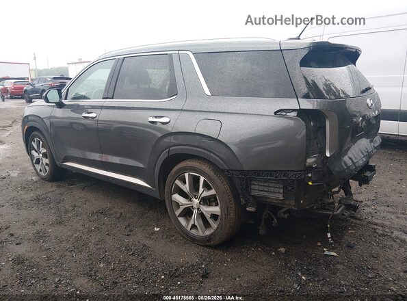 KM8R34HE6LU163055 2020 HYUNDAI PALISADE Gray Trasero izquierdo