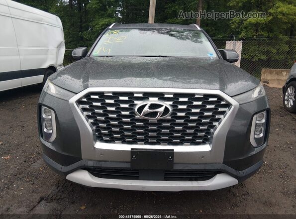 KM8R34HE6LU163055 2020 HYUNDAI PALISADE Gray Vista interior trasera