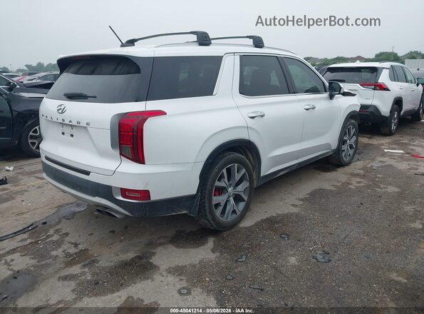KM8R34HE6MU209467 2021 HYUNDAI PALISADE White უკანა მარჯვენა