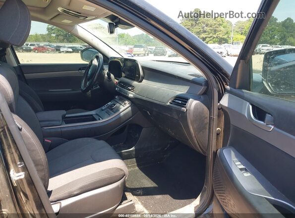 KM8R34HE6NU367115 2022 HYUNDAI PALISADE Black Front interior view