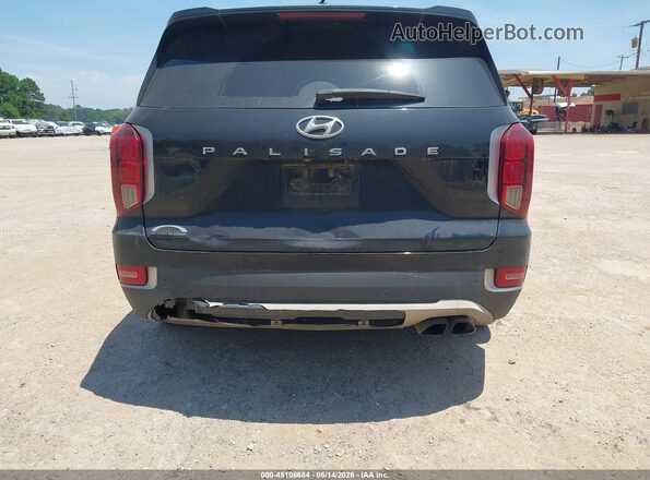 KM8R34HE6NU367115 2022 HYUNDAI PALISADE Black Front view