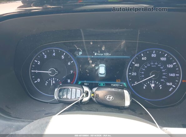 KM8R34HE6NU367115 2022 HYUNDAI PALISADE Black Dashboard view