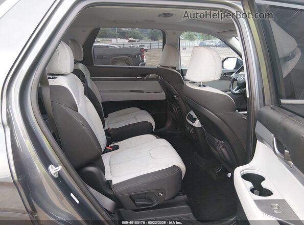 KM8R34HE8MU181087 2021 HYUNDAI PALISADE Gray VIN կոդի պիտակի տեսք