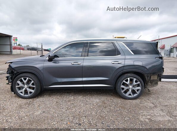 KM8R34HE8MU181087 2021 HYUNDAI PALISADE Gray 