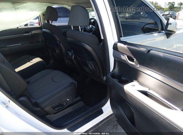 KM8R34HEXNU387318 2022 HYUNDAI PALISADE White Widok naklejki z numerem VIN