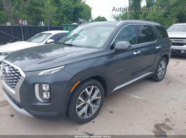 KM8R3DHE1LU126270 2020 HYUNDAI PALISADE Серый Передняя левая четверть