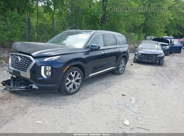 KM8R3DHE3LU060062 2020 HYUNDAI PALISADE Синий Передняя левая четверть