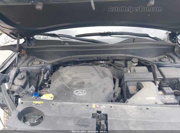 KM8R3DHE3LU060062 2020 HYUNDAI PALISADE Синий Вид сзади