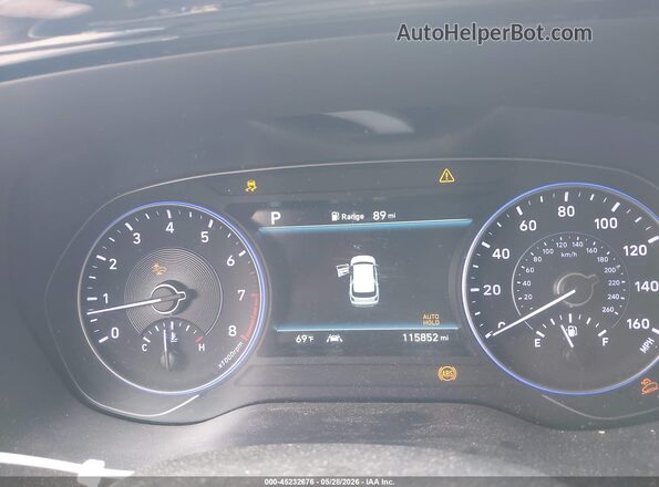 KM8R3DHE3LU060062 2020 HYUNDAI PALISADE Синий Вид задних сидений