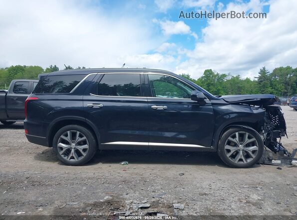 KM8R3DHE3LU060062 2020 HYUNDAI PALISADE Синий Вид задней части салона