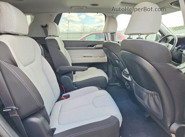 KM8R3DHE8LU122457 2020 HYUNDAI PALISADE Черный Вид задней части салона