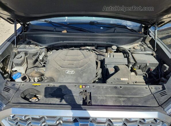 KM8R3DHE8LU122457 2020 HYUNDAI PALISADE Черный Вид подкапотного пространства