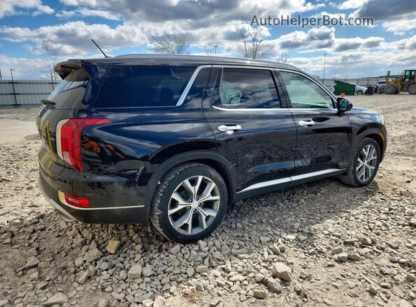 KM8R3DHE8LU122457 2020 HYUNDAI PALISADE Черный Задняя правая четверть