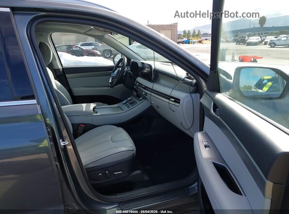 KM8R44GE7PU494571 2023 HYUNDAI PALISADE Gray წინა სალონის ხედი