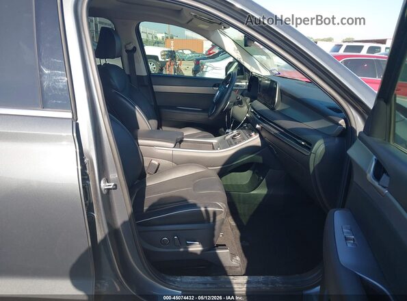 KM8R44GE9PU538540 2023 HYUNDAI PALISADE Gray Widok wnętrza z przodu