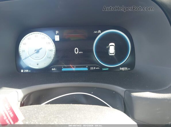 KM8R44GE9PU538540 2023 HYUNDAI PALISADE Gray Widok tylnych siedzeń