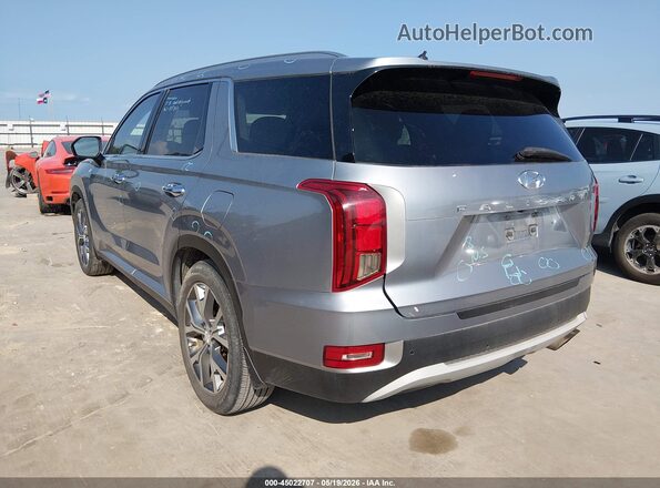 KM8R44HE1LU078119 2020 HYUNDAI PALISADE Silver Հետևի ձախ