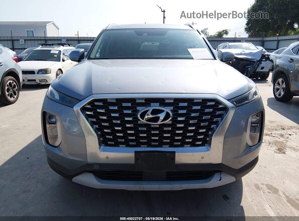 KM8R44HE1LU078119 2020 HYUNDAI PALISADE Silver Սարքավորումների վահանակի տեսք