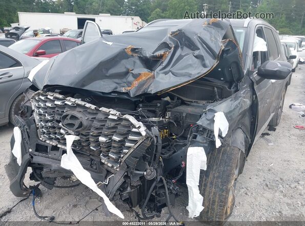 KM8R44HE2LU066691 2020 HYUNDAI PALISADE Gray Widok z przodu