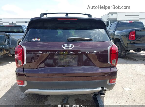 KM8R44HE3LU037622 2020 HYUNDAI PALISADE Burgundy 