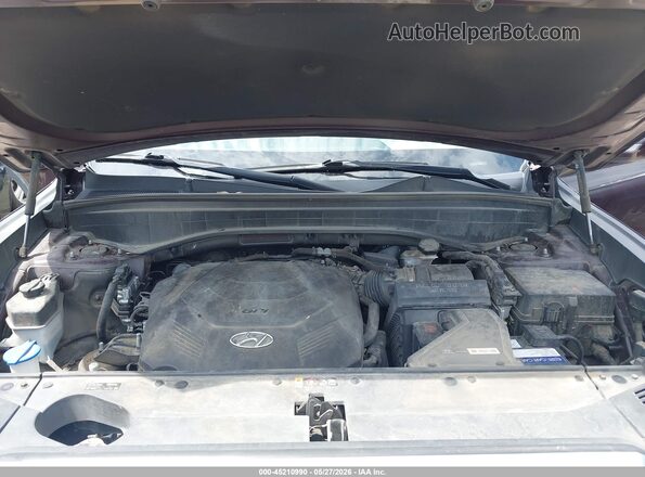 KM8R44HE3LU037622 2020 HYUNDAI PALISADE Burgundy Widok z tyłu