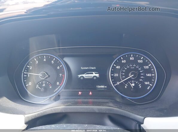 KM8R44HE4LU171071 2020 HYUNDAI PALISADE Черный Вид задних сидений