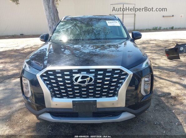 KM8R44HE4LU171071 2020 HYUNDAI PALISADE Черный Вид задней части салона