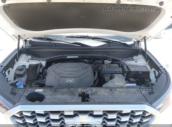 KM8R44HE4MU281734 2021 HYUNDAI PALISADE White Հետևի տեսք