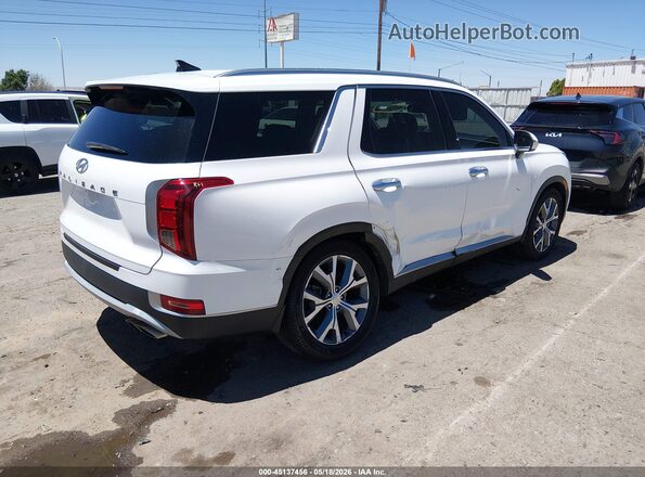 KM8R44HE4MU281734 2021 HYUNDAI PALISADE White Հետևի աջ