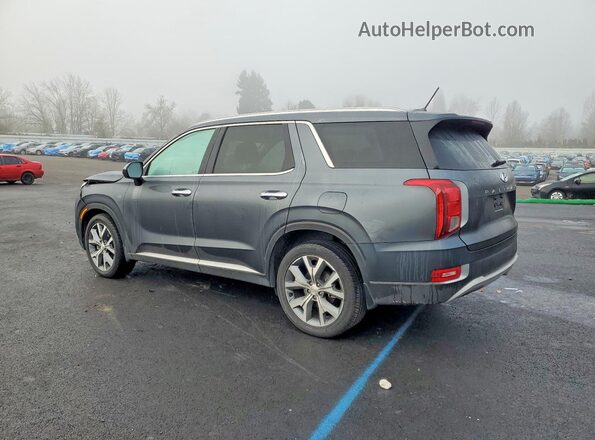 KM8R44HE7LU075712 2020 HYUNDAI PALISADE Charcoal Rear left