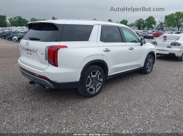 KM8R4DGE5PU551124 2023 HYUNDAI PALISADE Белый Задняя правая четверть