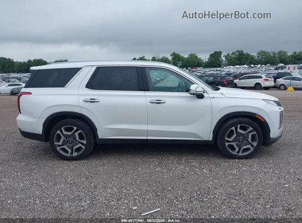 KM8R4DGE5PU551124 2023 HYUNDAI PALISADE Белый Вид задней части салона