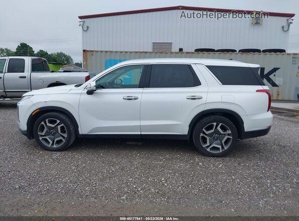 KM8R4DGE5PU551124 2023 HYUNDAI PALISADE Белый Панорамный вид салона 360°