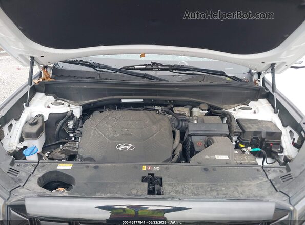 KM8R4DGE5PU551124 2023 HYUNDAI PALISADE Белый Вид сзади